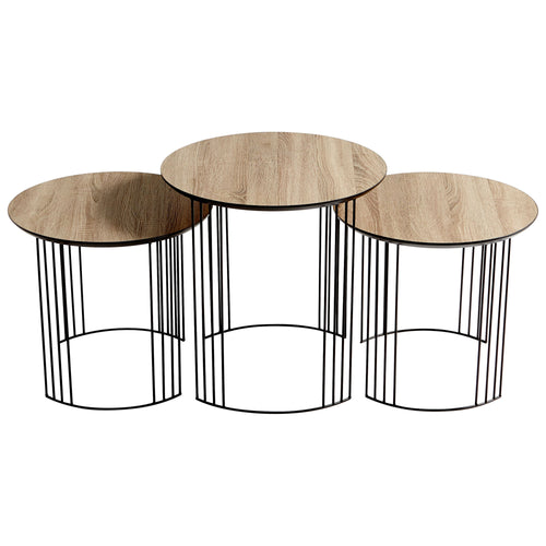 Electric Moon Nesting Table By Cyan Design