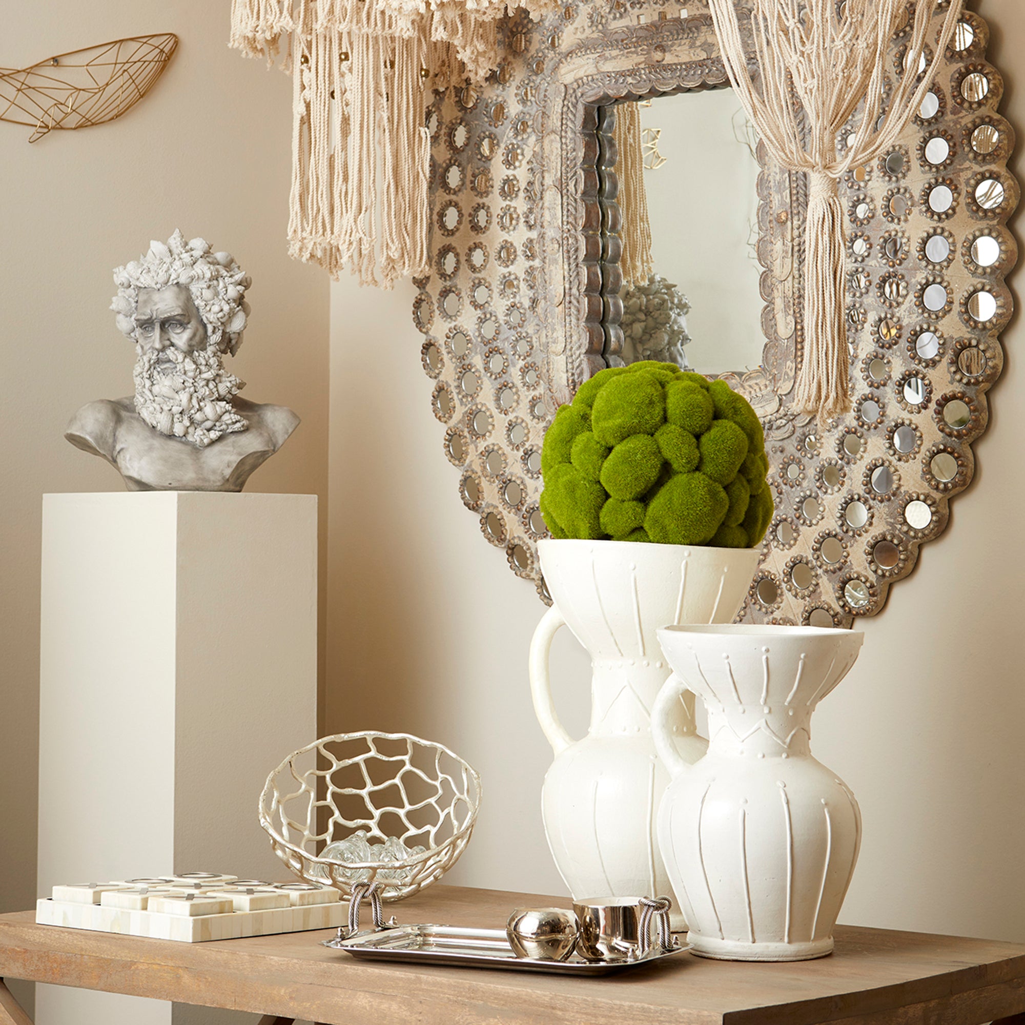 Three-In-A-Row Sculpture By Cyan Design