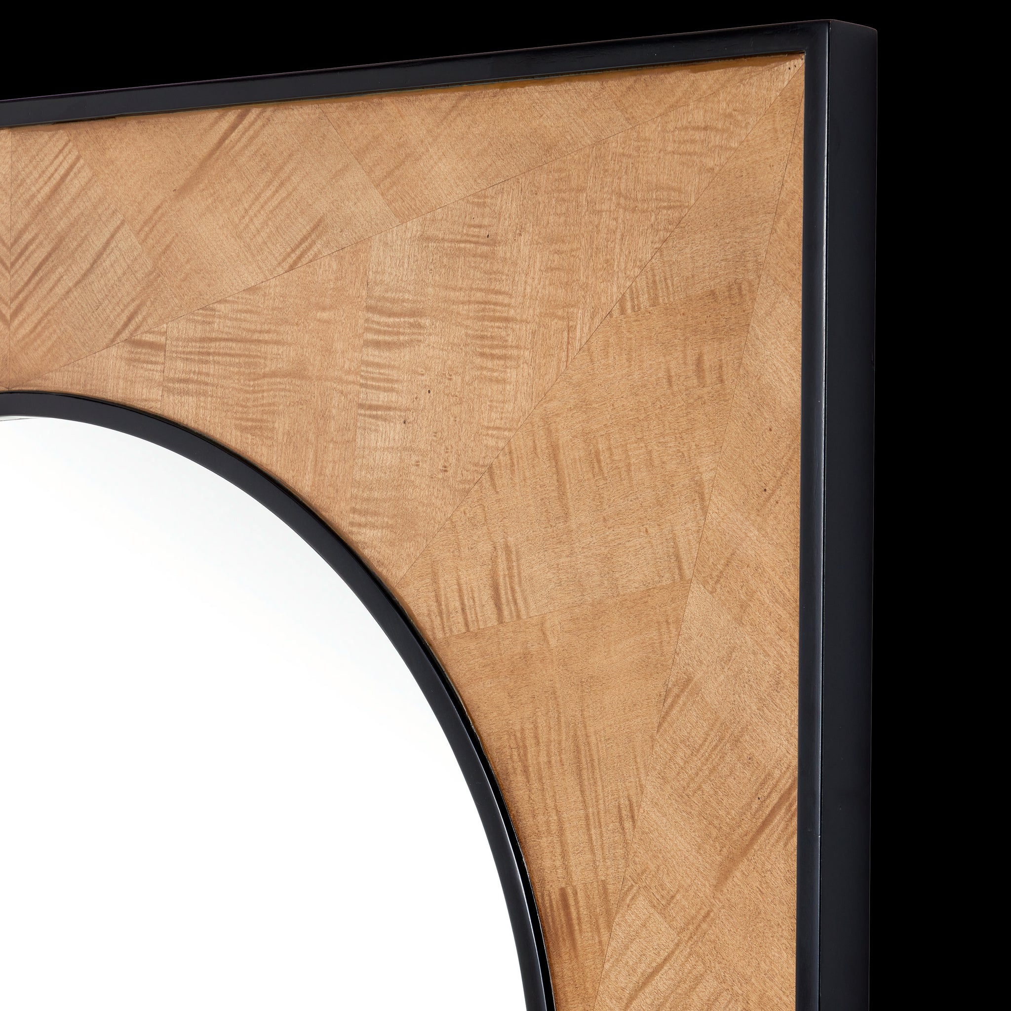 Currey & Company 36" Kallista Taupe Wall Mirror