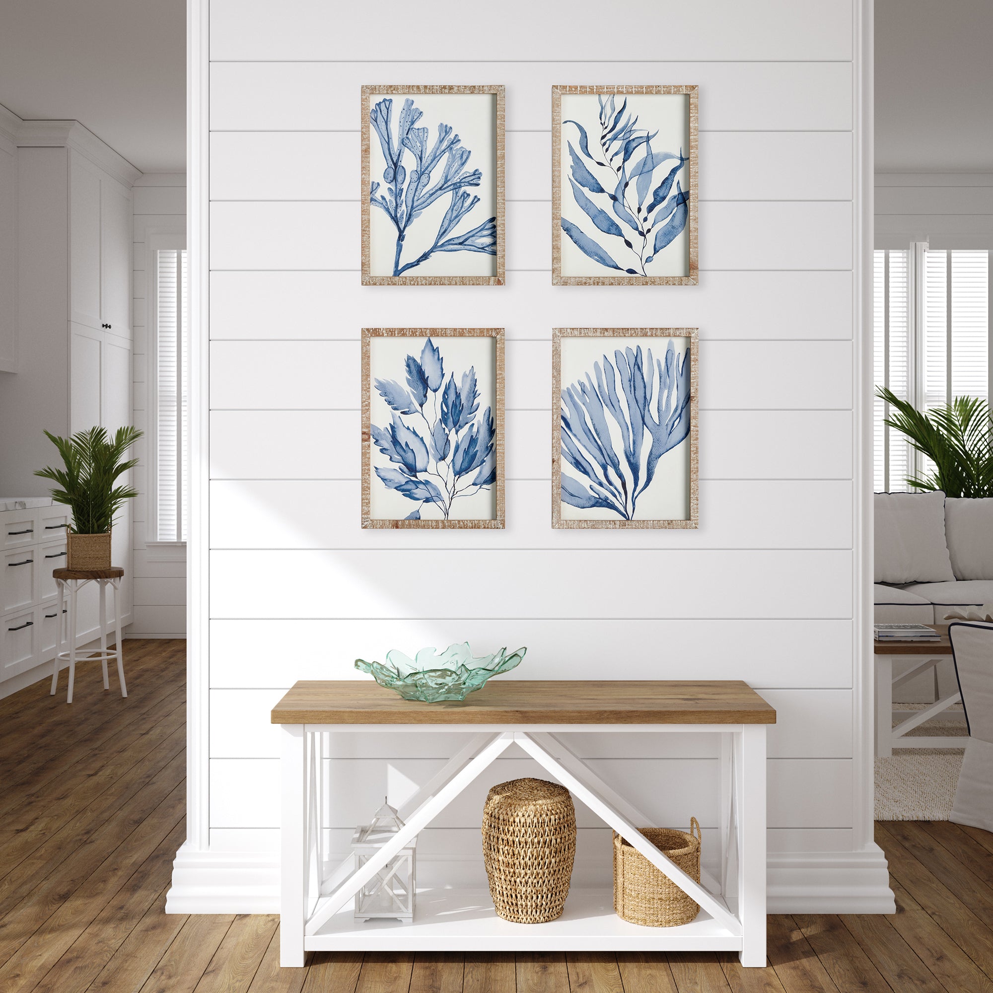 Napa Home And Garden Marine Prints, Set Of 4