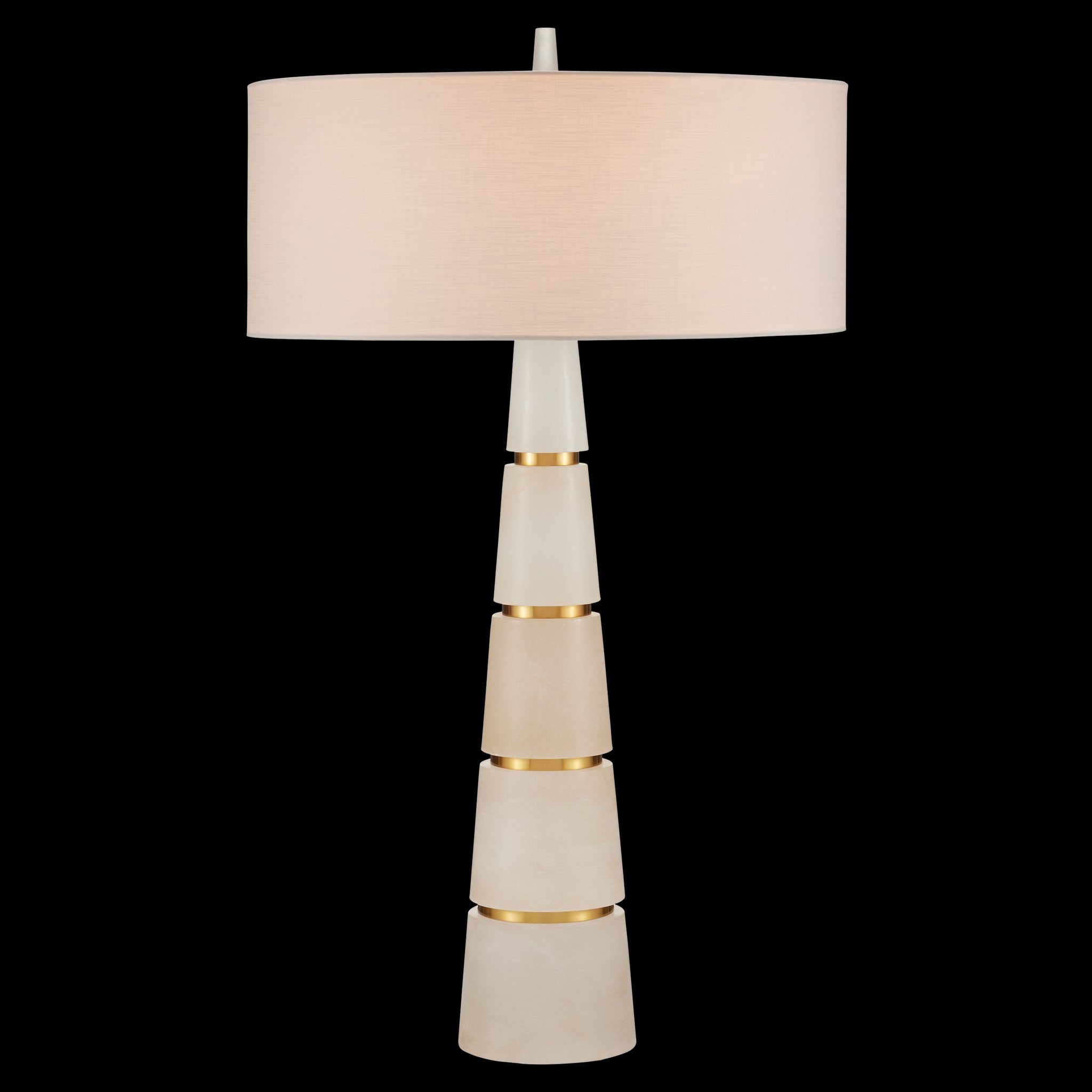 Currey & Company 33.75" Eleanora 2 Light Table Lamp