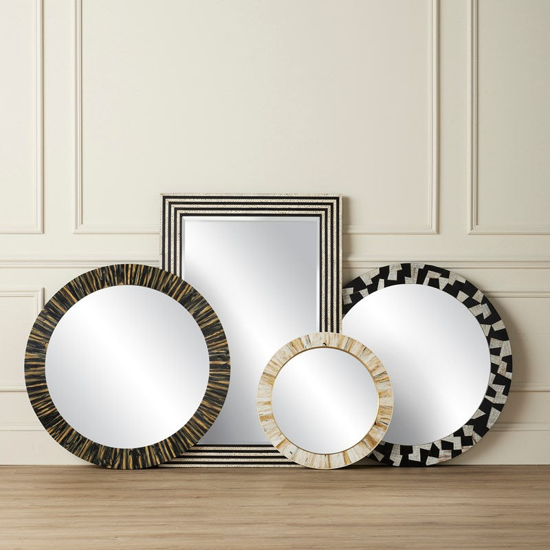 Currey And Company Niva Round Wall Mirror
