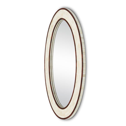 Currey And Company Andar Oval Mirror