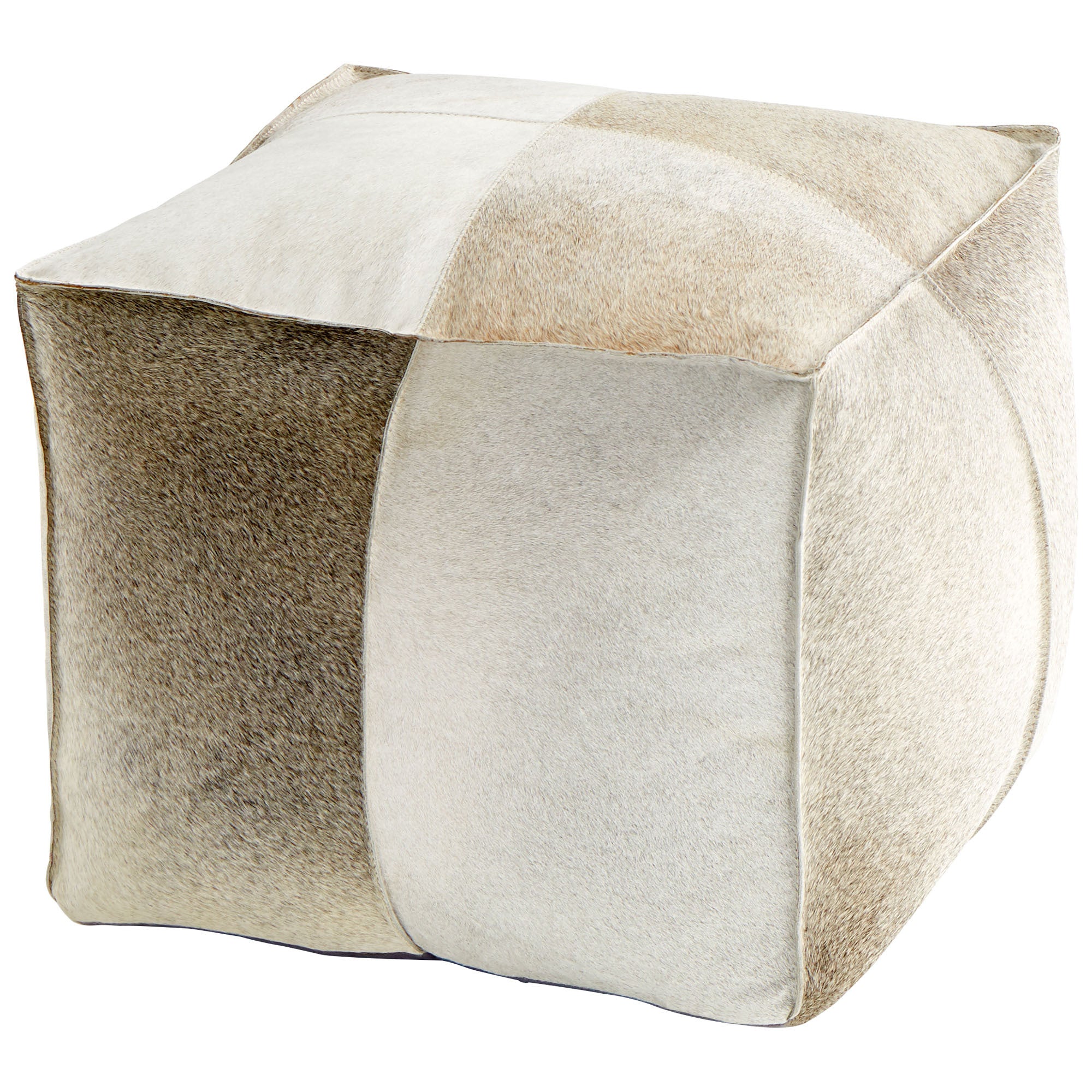 Brixton Pouf By Cyan Design