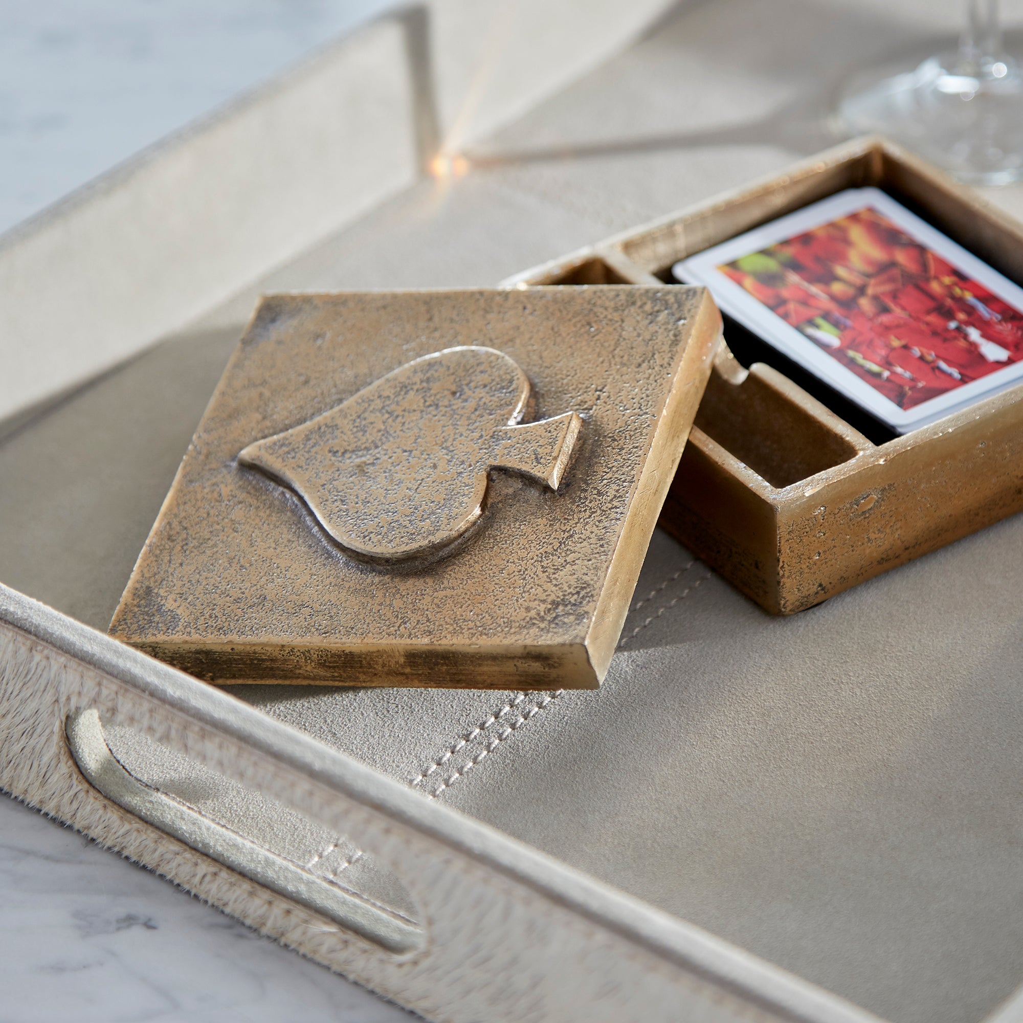 Small Brixton Tray By Cyan Design