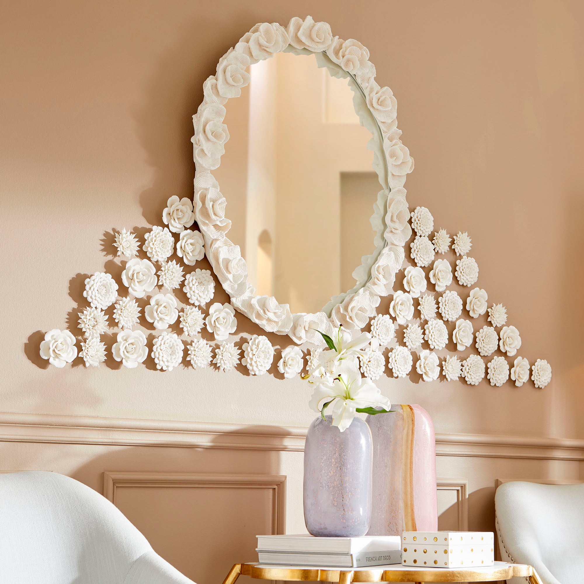 Gardenia Mirror By Cyan Design
