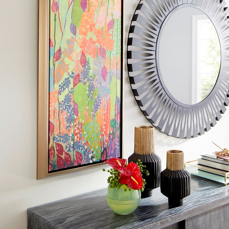 Sun Dial Mirror By Cyan Design