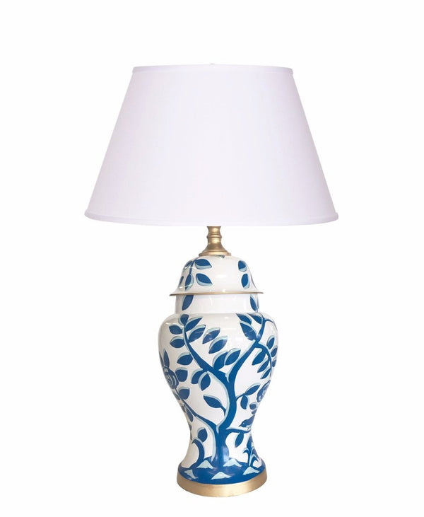 Dana Gibson Cliveden Lamp in Blue