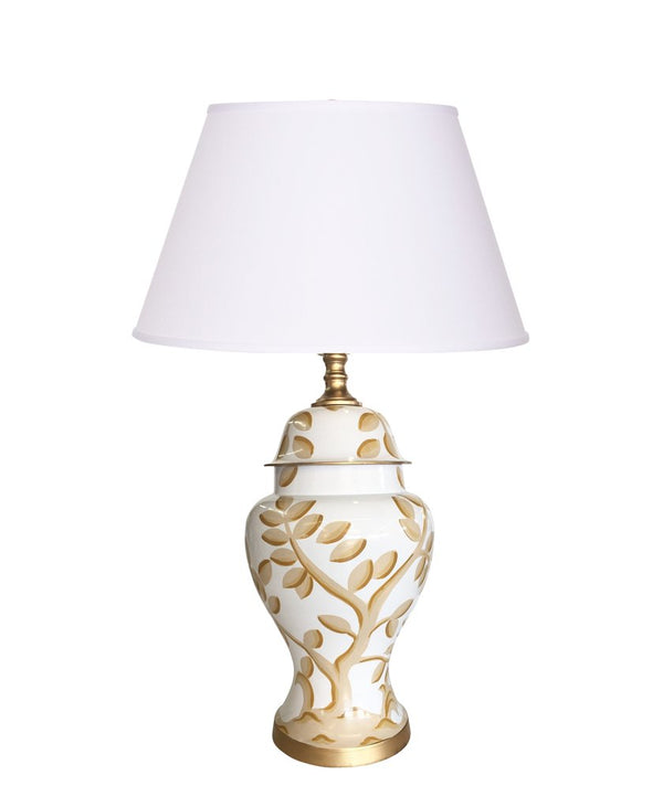 Dana Gibson Cliveden Lamp in Taupe