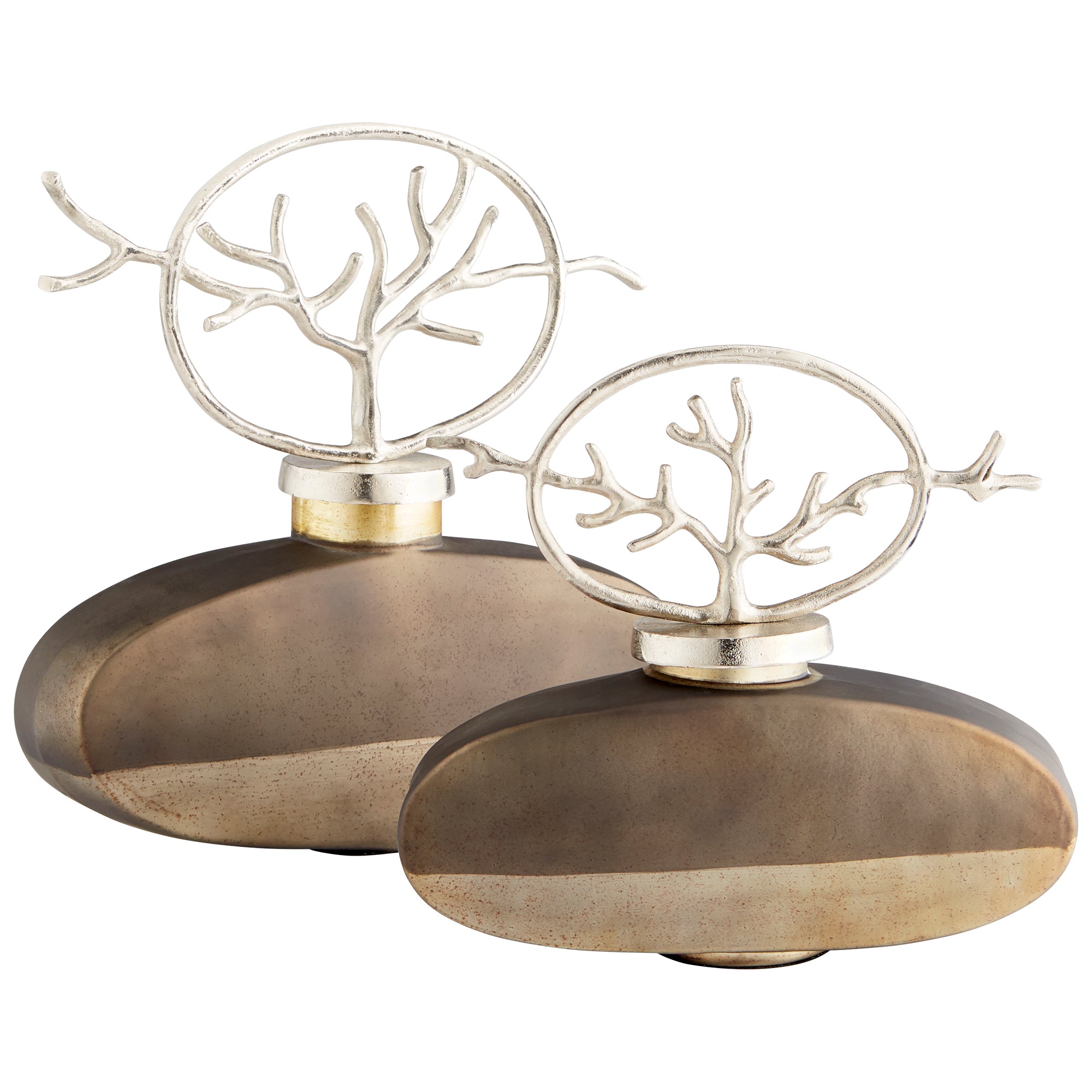 Round Viewleaf Sculpture By Cyan Design