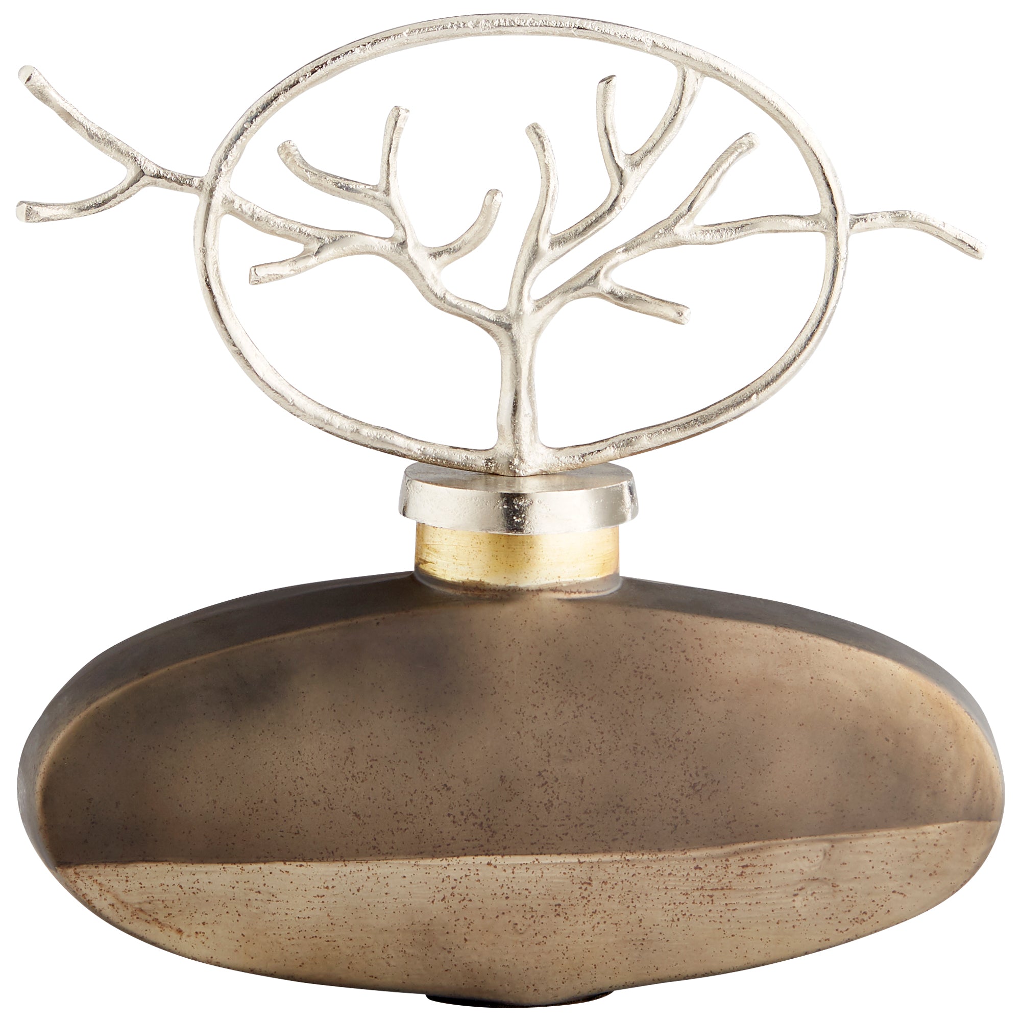 Round Viewleaf Sculpture By Cyan Design