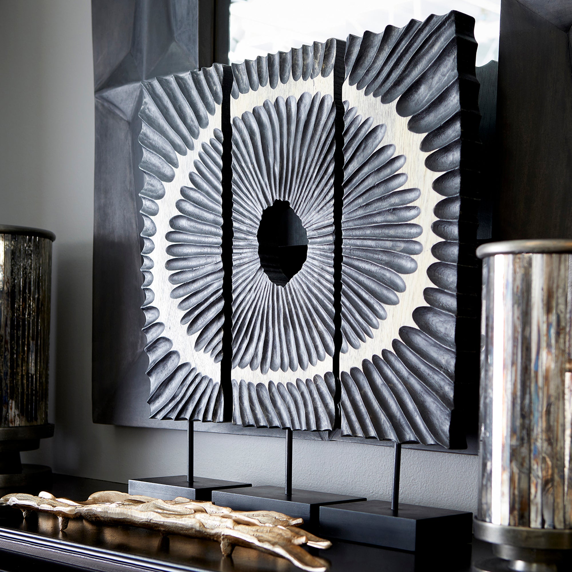 Ruffle Sculpture By Cyan Design