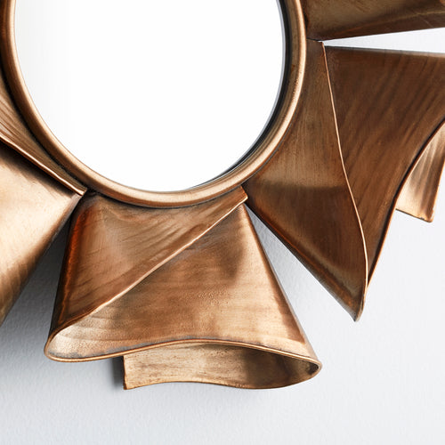 Bold Folds Mirror By Cyan Design