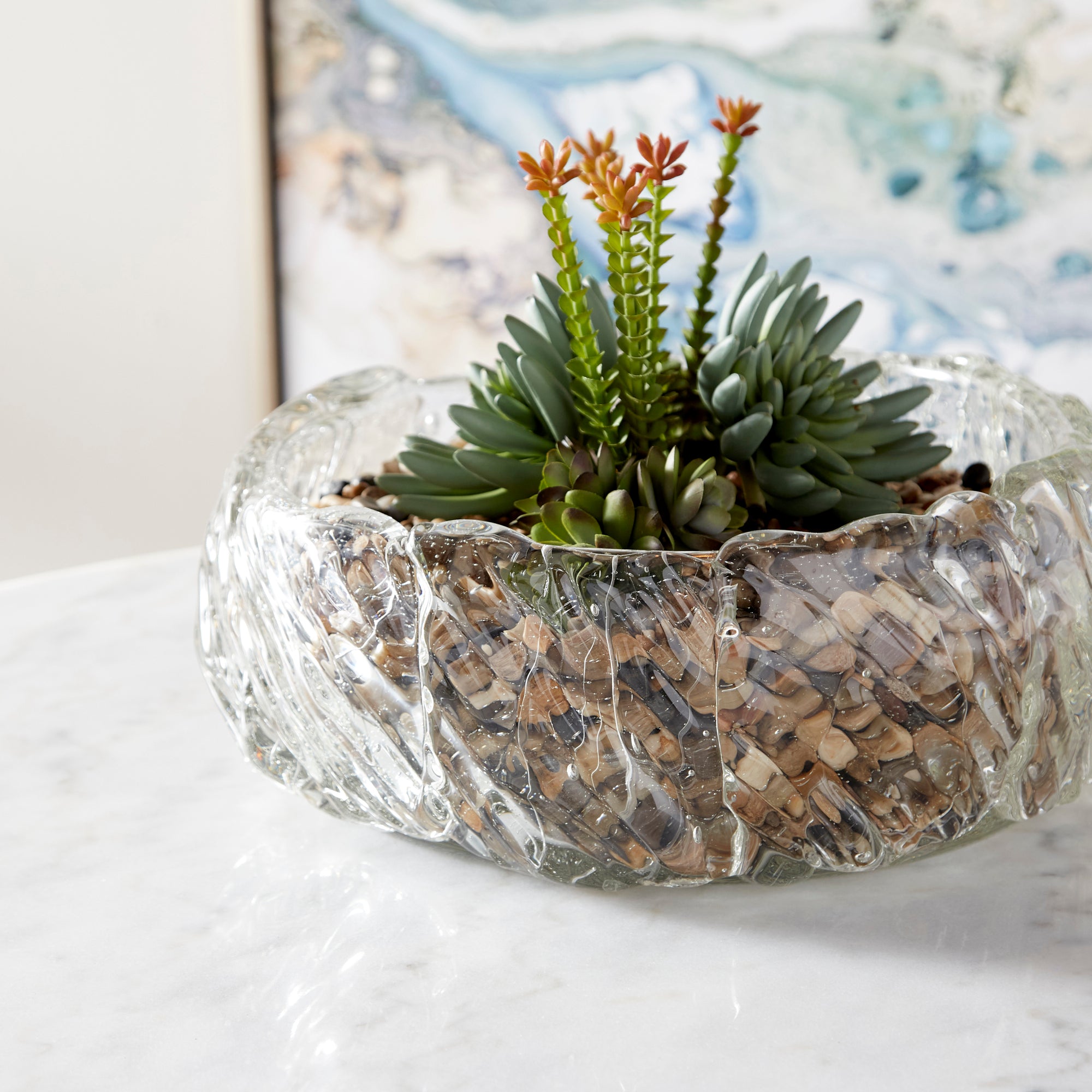 Clearly Thorough Bowl By Cyan Design