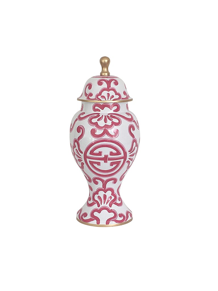 Dana Gibson Sultan Ginger Jar, Medium
