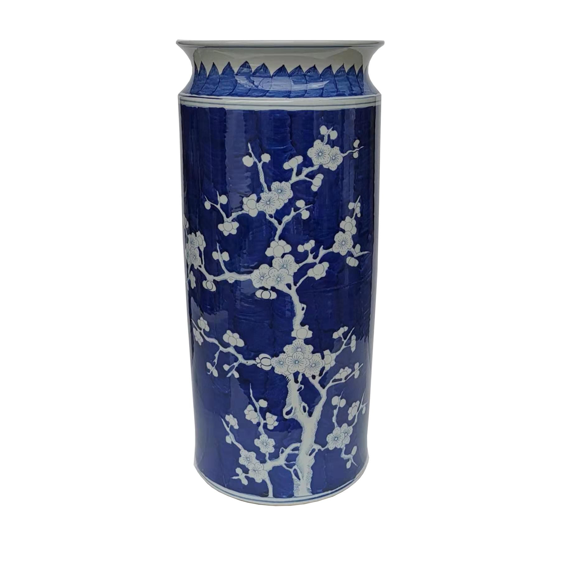 Blue Plum Blossom Umbrella Stand By Legends Of Asia