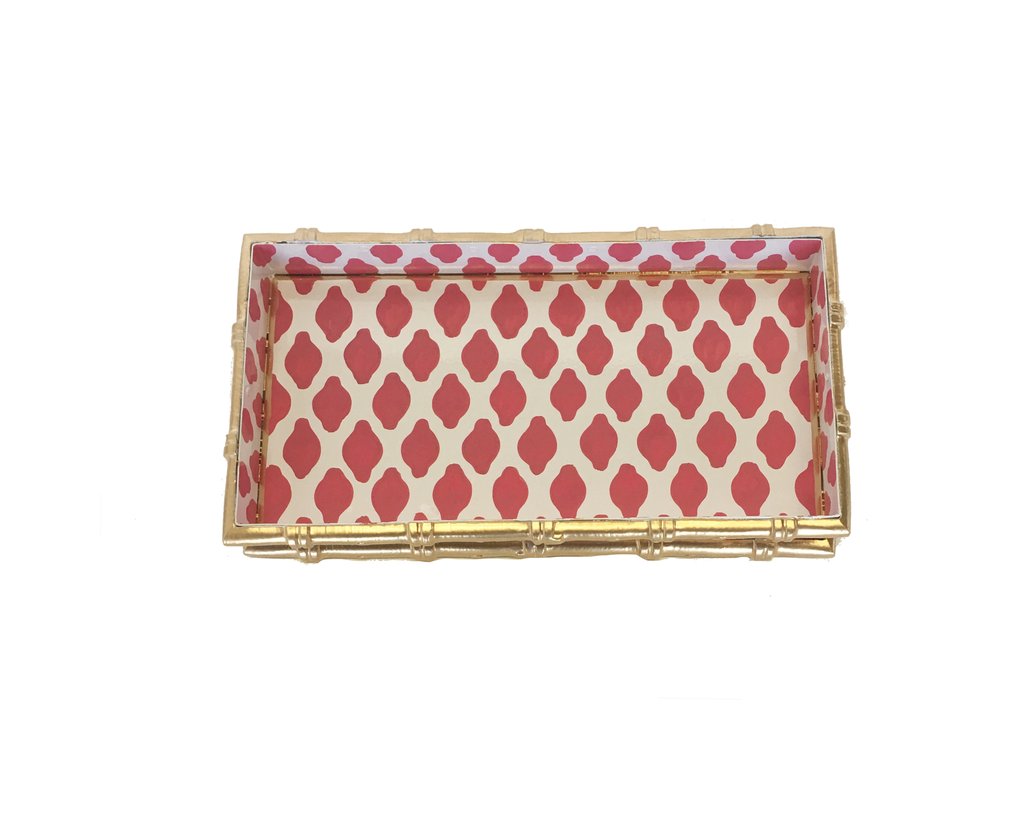 Dana Gibson Bamboo in Parsi Letter Tray