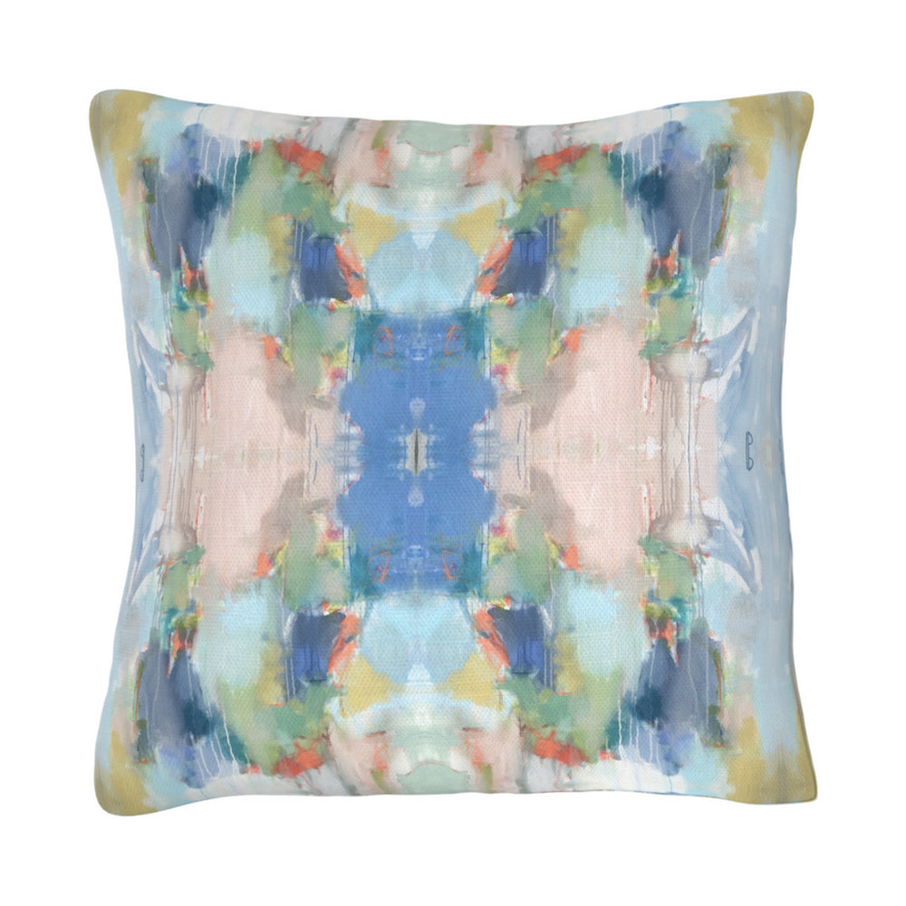 Laura Park Anna Pink Linen Cotton Pillow