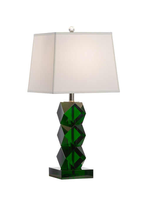 Frederick Cooper Emerald Crystal Lamp