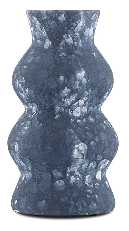 Currey And Company Phonecian Blue Small Vase