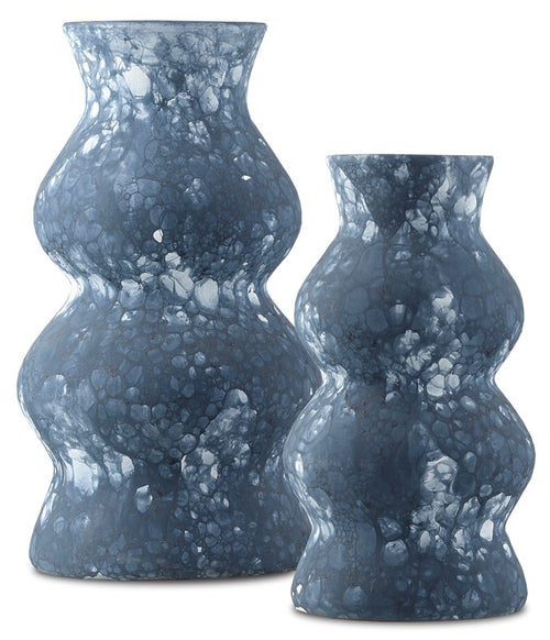Currey And Company Phonecian Blue Small Vase