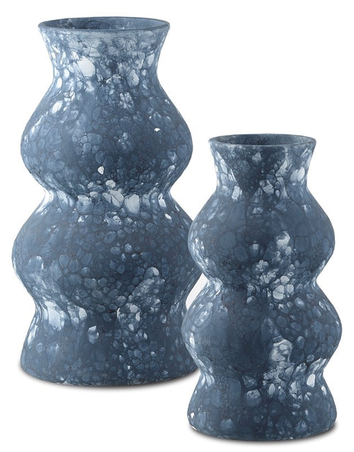Currey And Company Phonecian Blue Large Vase