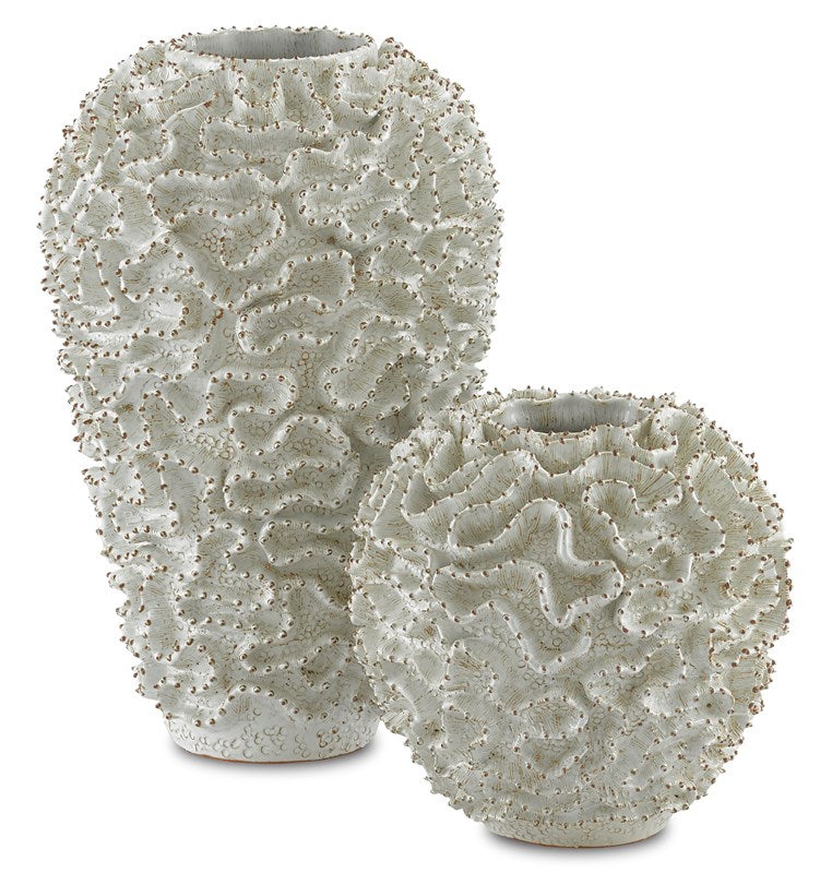 Currey And Company Swirl Small Vase