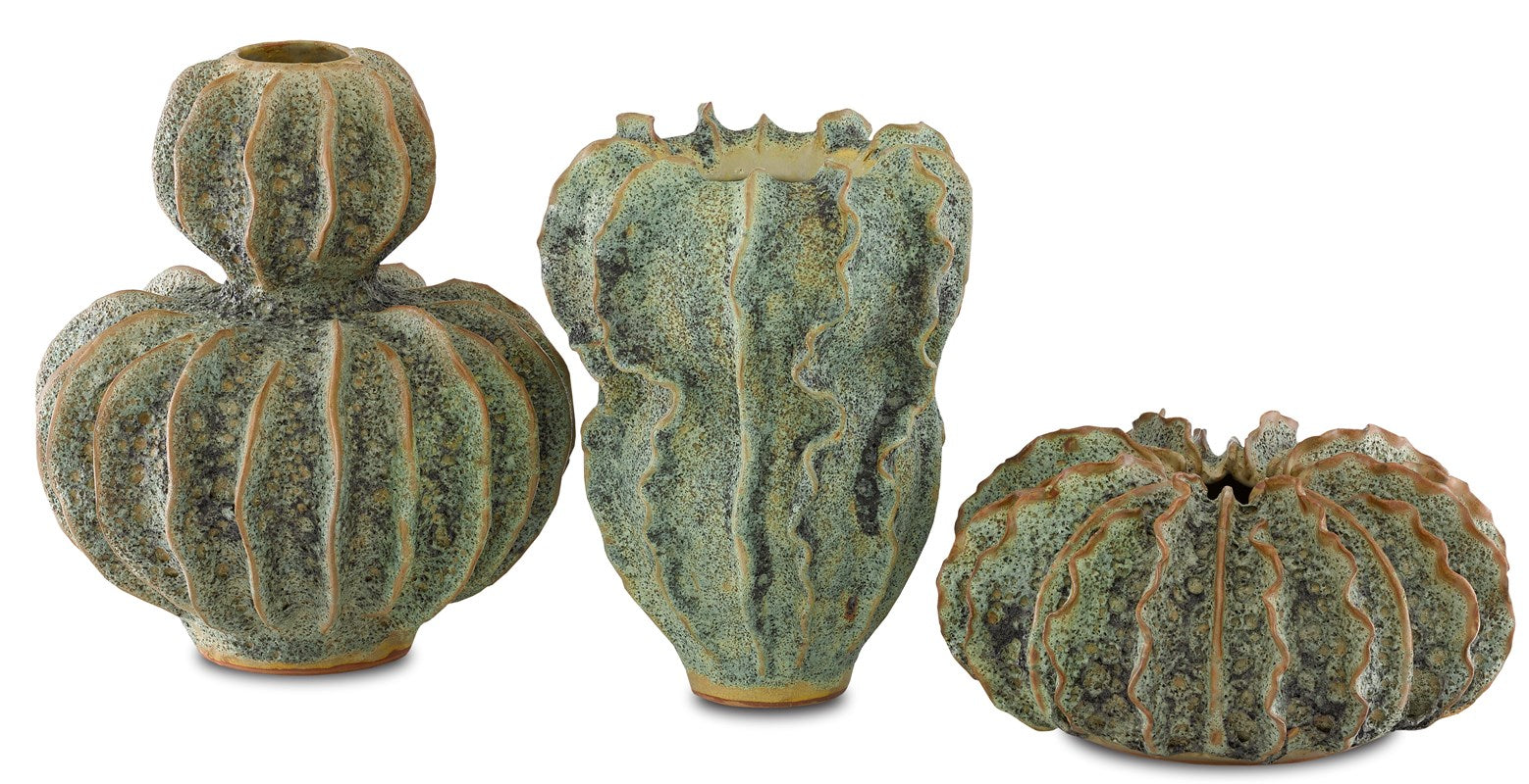 Currey And Company Sunken Boat Double Gourd Vase