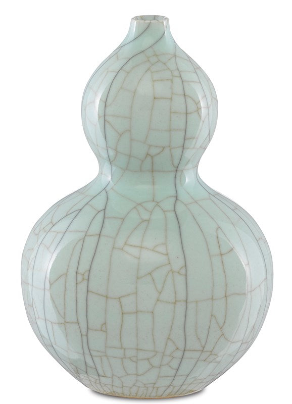 Currey And Company Maiping Double Gourd Vase