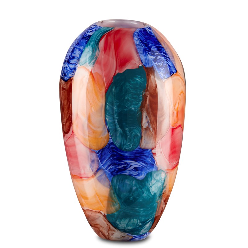Currey And Company Sarto Glass Vase