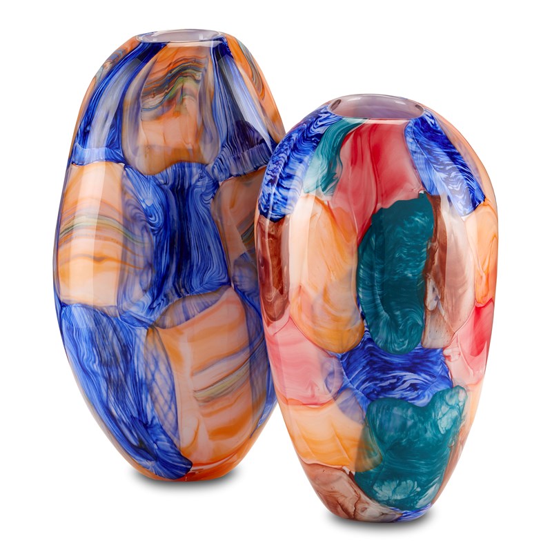 Currey And Company Sarto Glass Vase