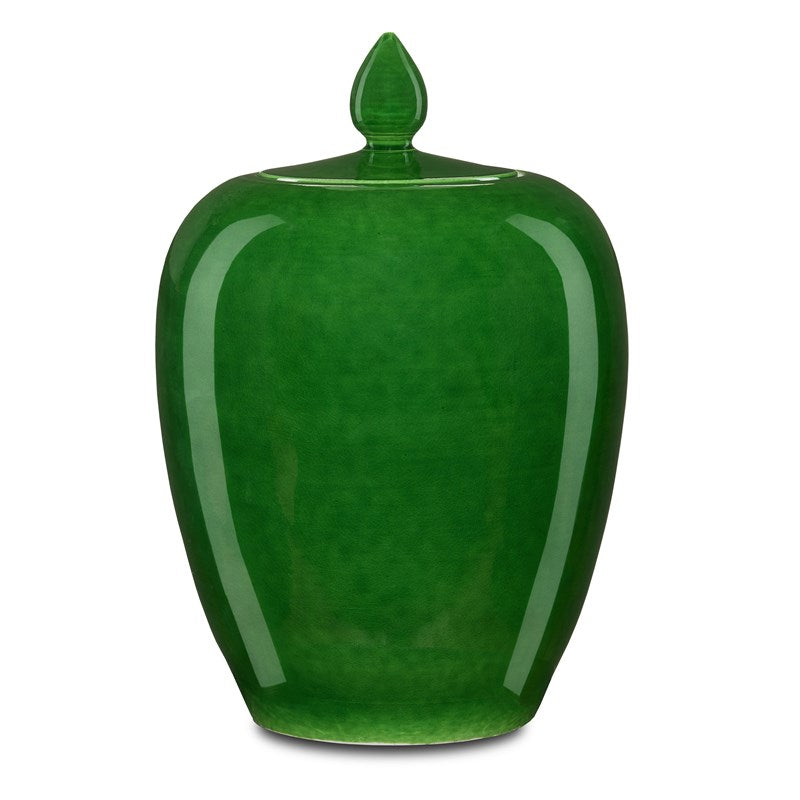 Currey And Company Imperial Green Ginger Jar