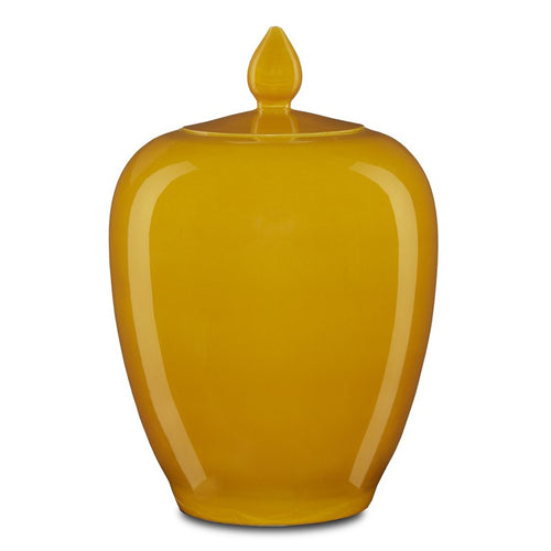 Currey And Company Imperial Yellow Ginger Jar