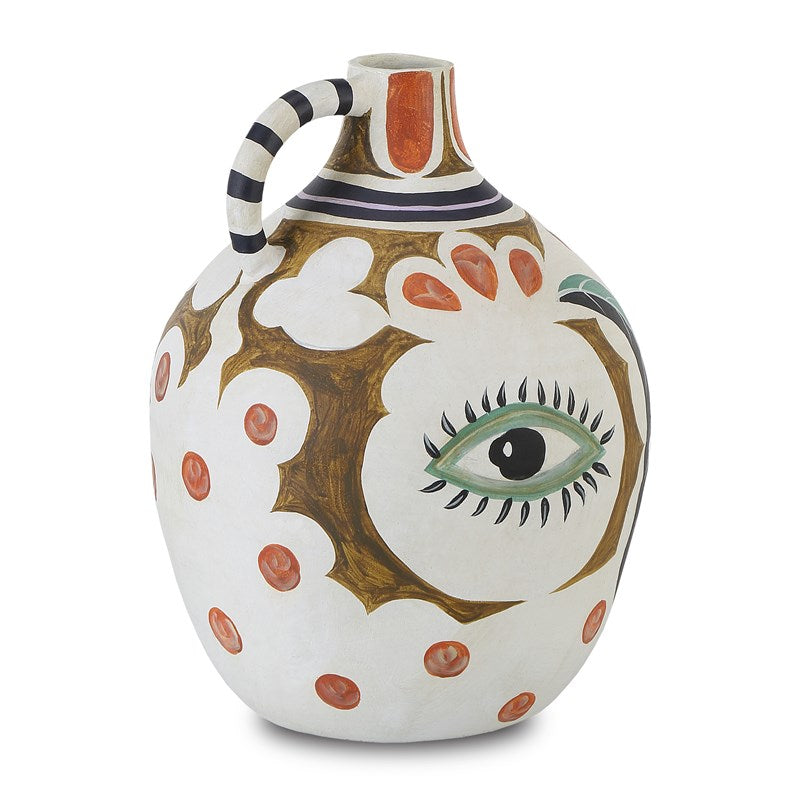 Currey And Company Hamsa Demijohn Vase