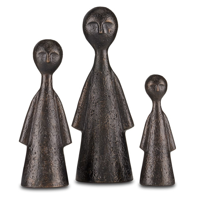 Currey And Company Ganav Figure Set Of 3