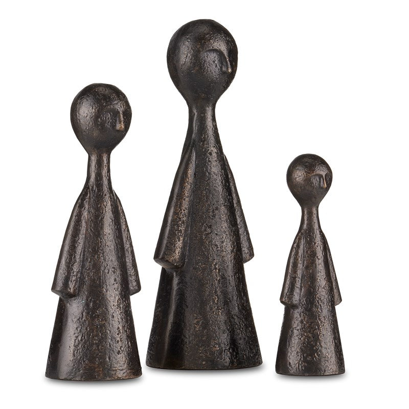 Currey And Company Ganav Figure Set Of 3