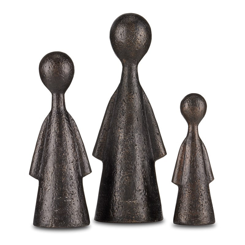 Currey And Company Ganav Figure Set Of 3