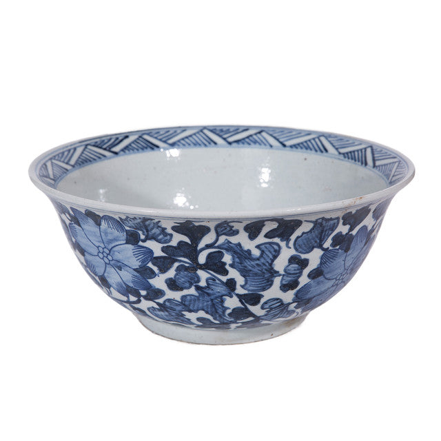 Dynasty Bowl Flower & Vine Motif By Legends Of Asia