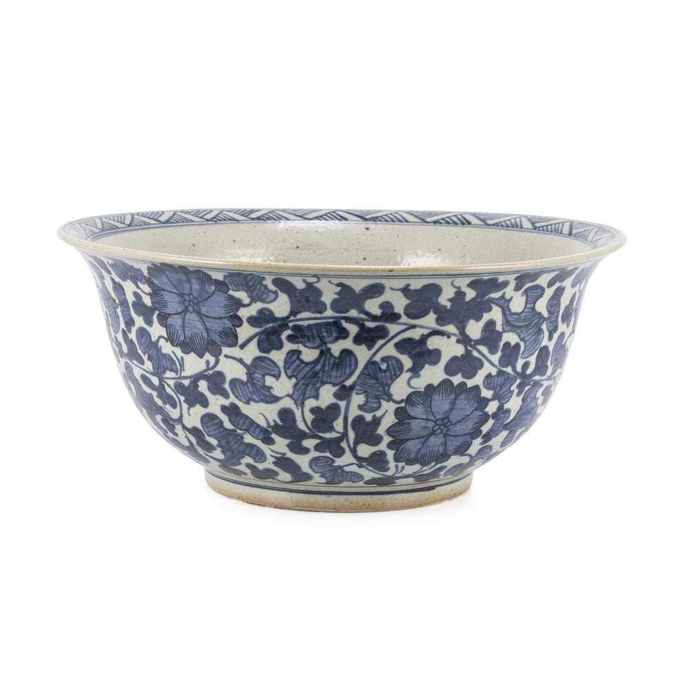 Dynasty Bowl Flower & Vine Motif By Legends Of Asia