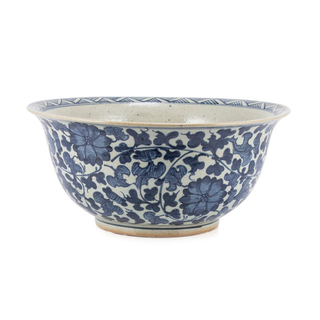 Dynasty Bowl Flower & Vine Motif By Legends Of Asia