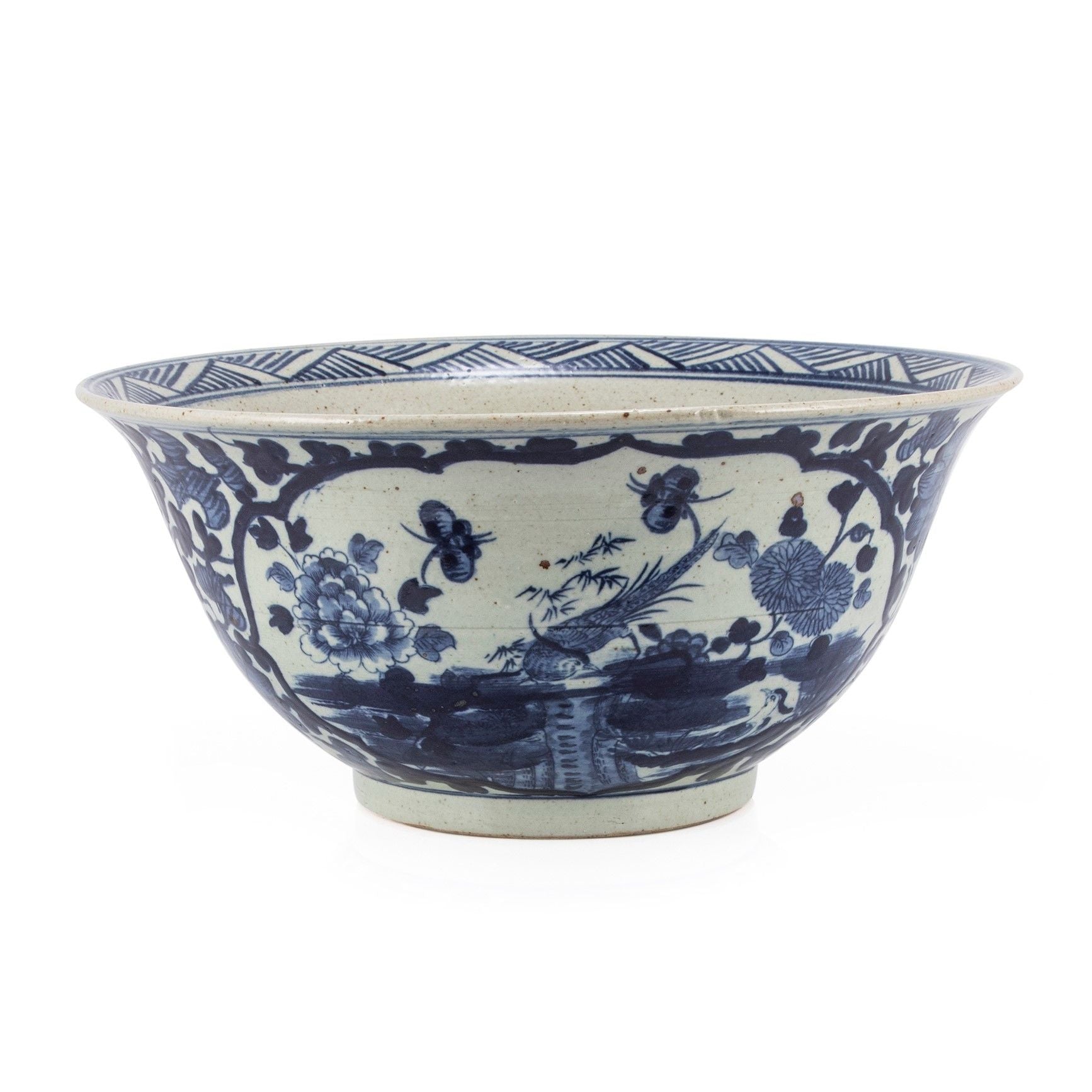 Dynasty Bowl Bird Floral Medallion Motif By Legends Of Asia