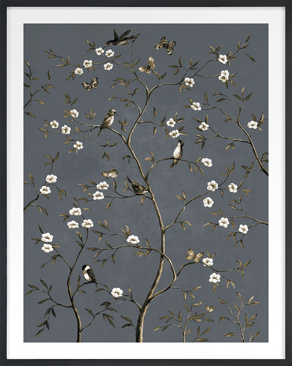 Grand Image Home Porter Design, Birds Embroidery 5 Art - Ivy Home