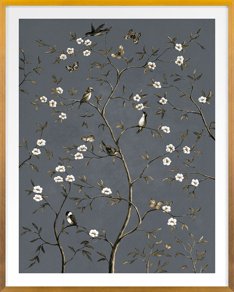 Grand Image Home Porter Design, Birds Embroidery 5 Art