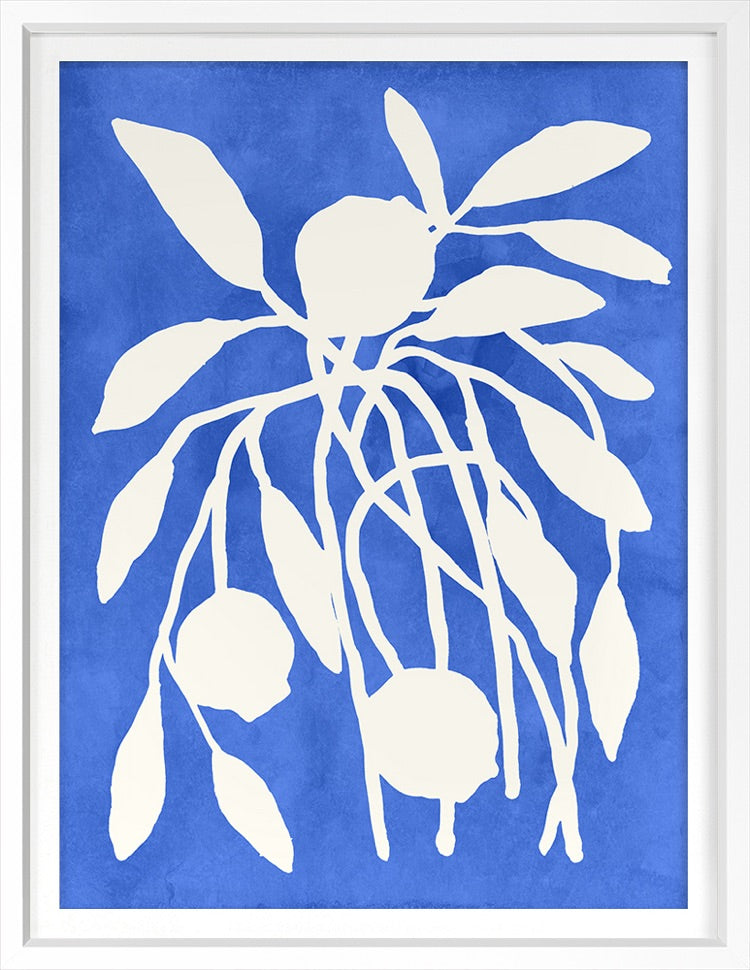 Grand Image Home Roebuck, Kate, Blue Pool Plant Art