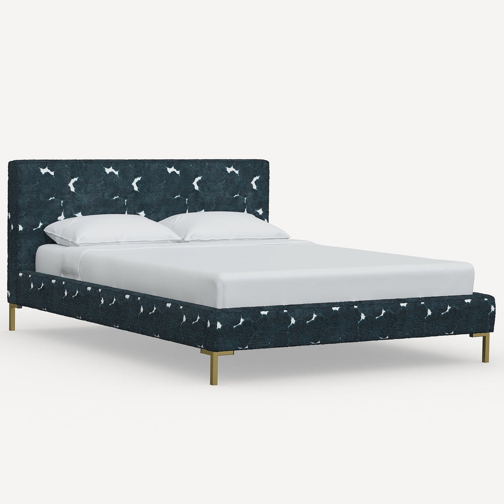 Irinia Sapphire Platform Bed