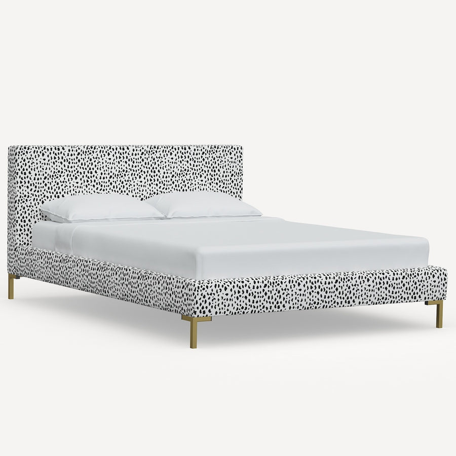 Black and White Dottie Bed