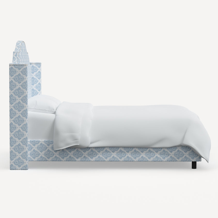 Samrina Wingback Bed