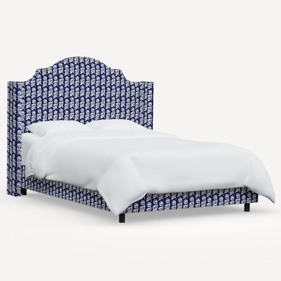 Samrina Wingback Bed