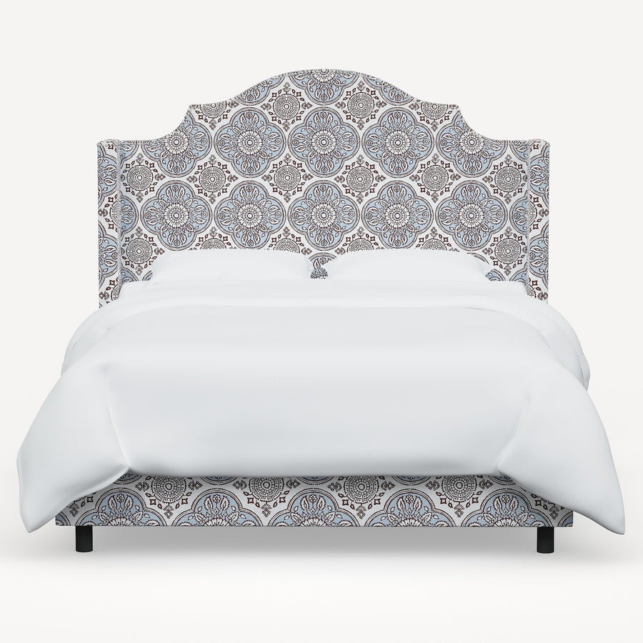 Samrina Wingback Bed