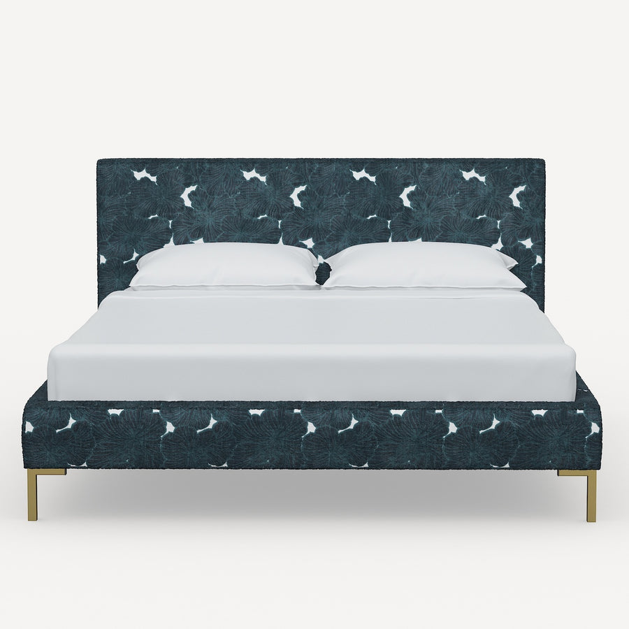 Irinia Sapphire Platform Bed